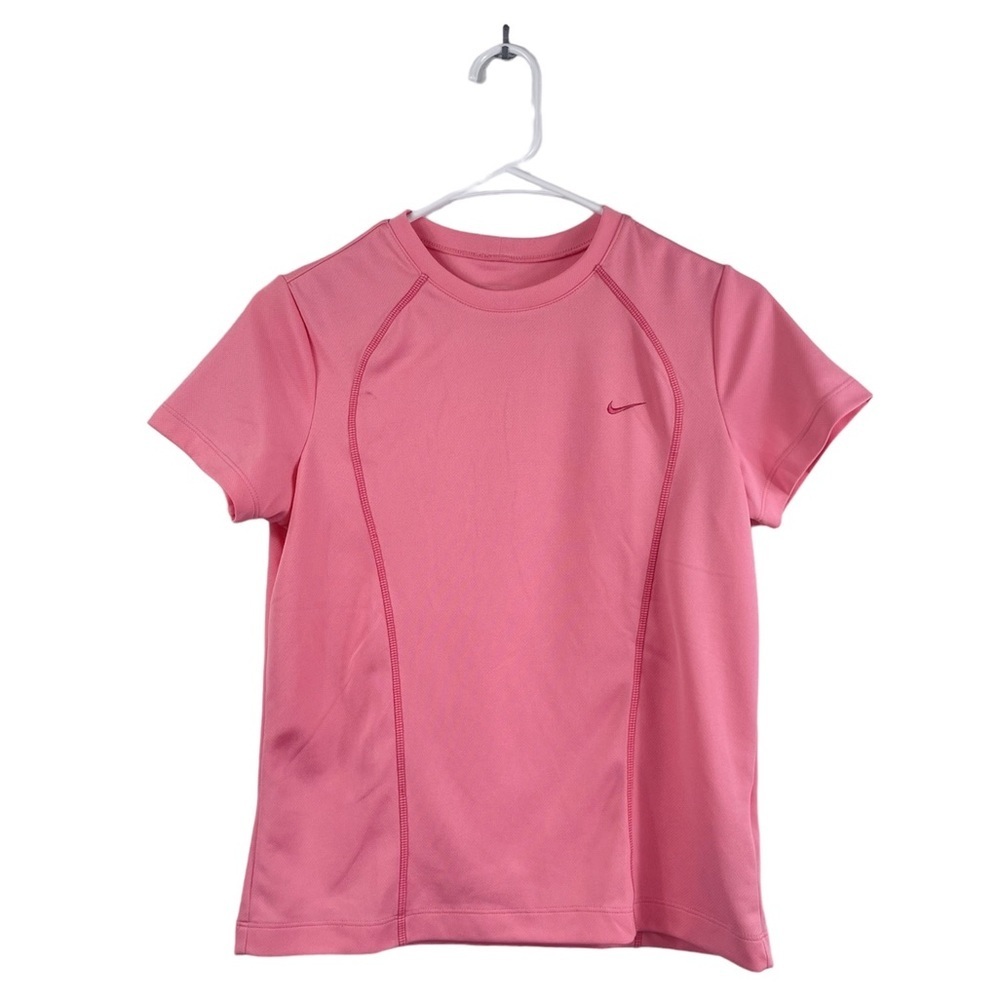 Nike Women’s Short Sleeve T-shirt Top Small Pink Stretch